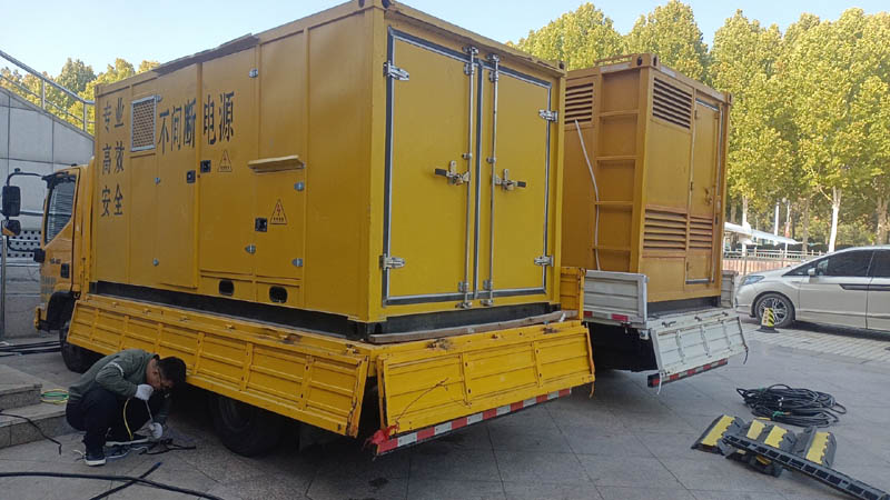 金阳柴油发电机组和UPS电源配合使用时的注意事项